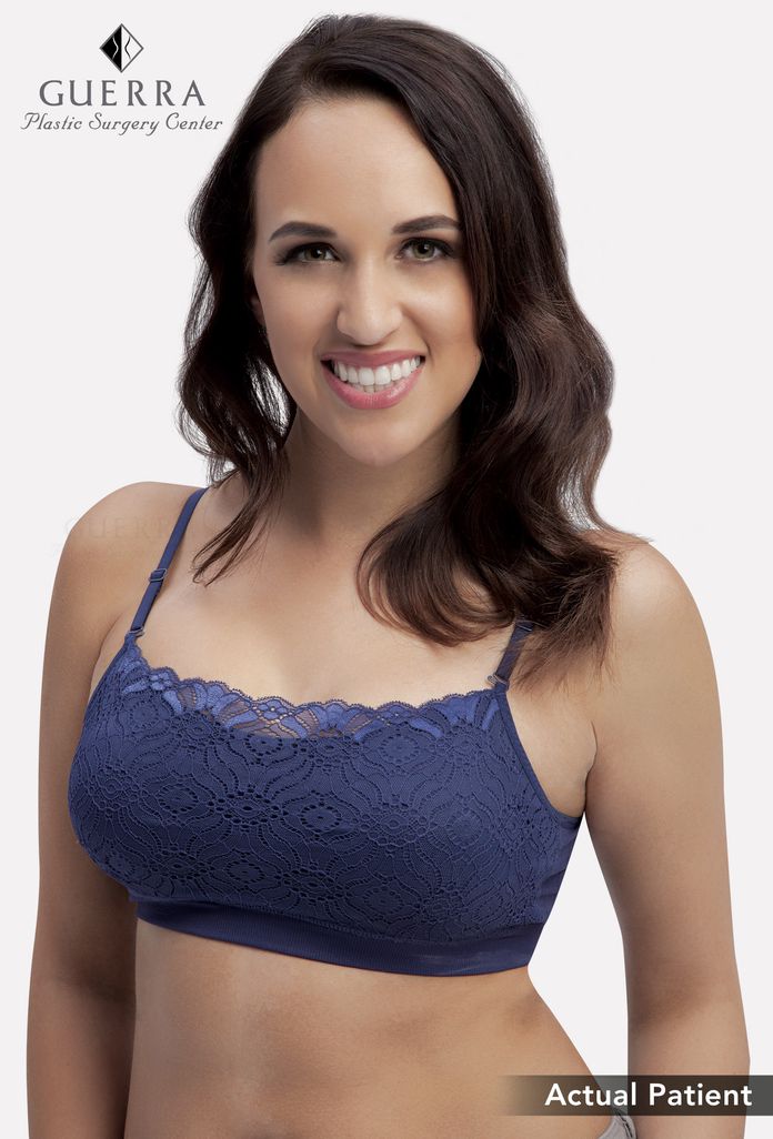 actual patient wearing coobie bra