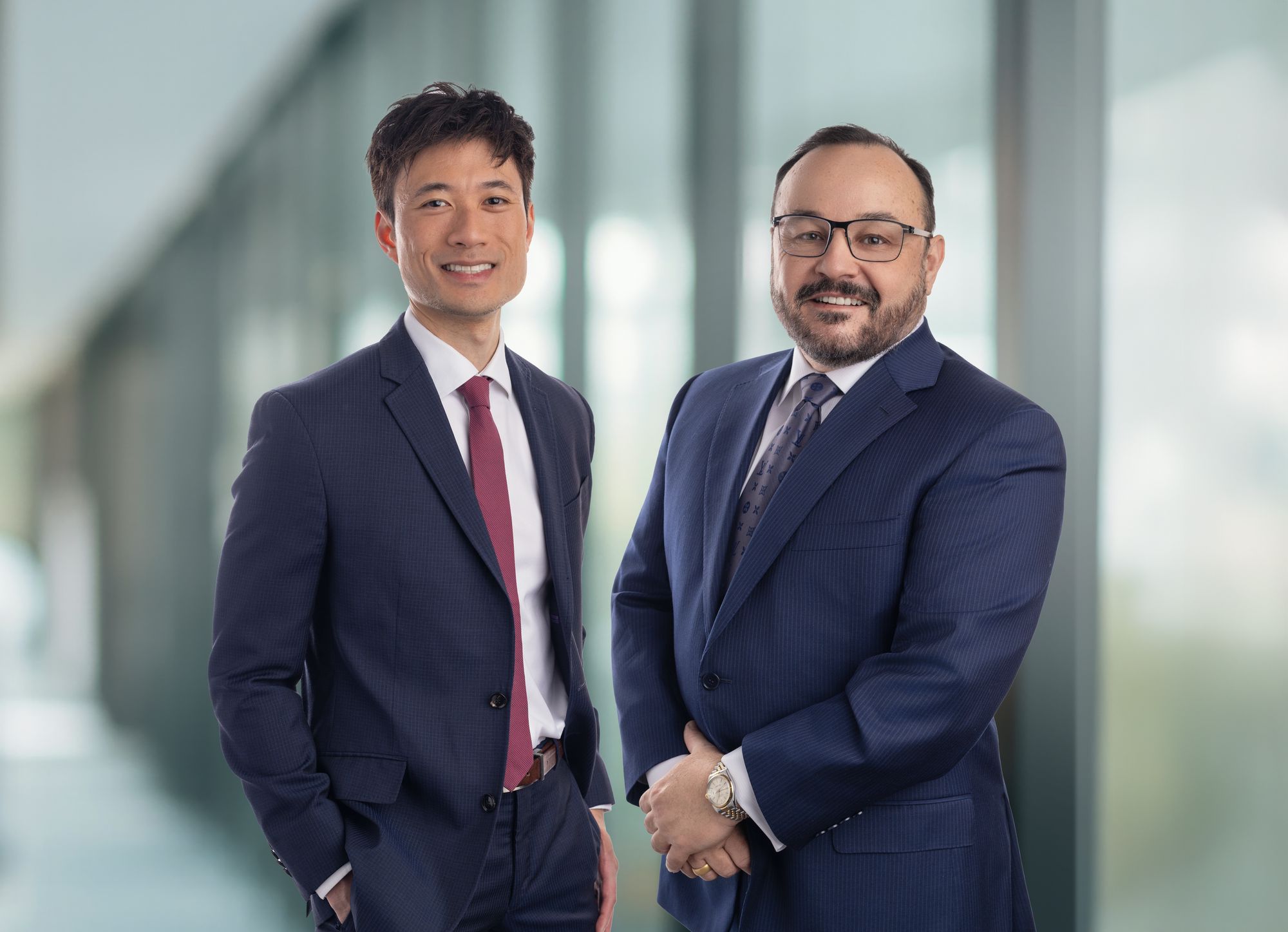 Dr. Jonathan Dang and Dr. Aldo Guerra
